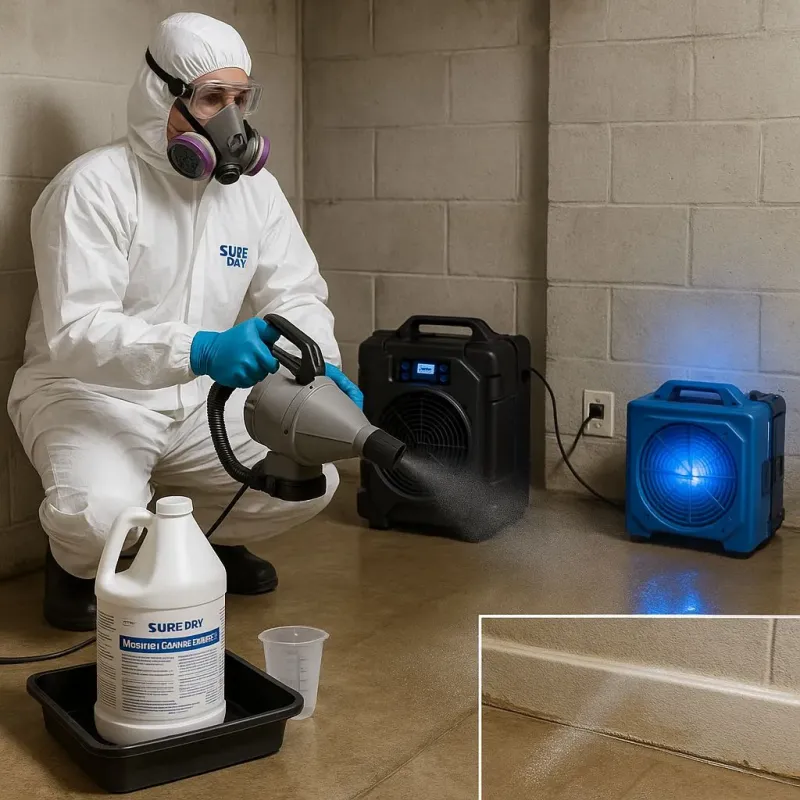 Sanitization and Odor Removal process in Moorcroft, WY
