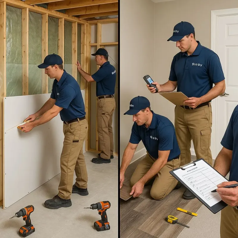Repairs and Reconstruction process in Moorcroft, WY