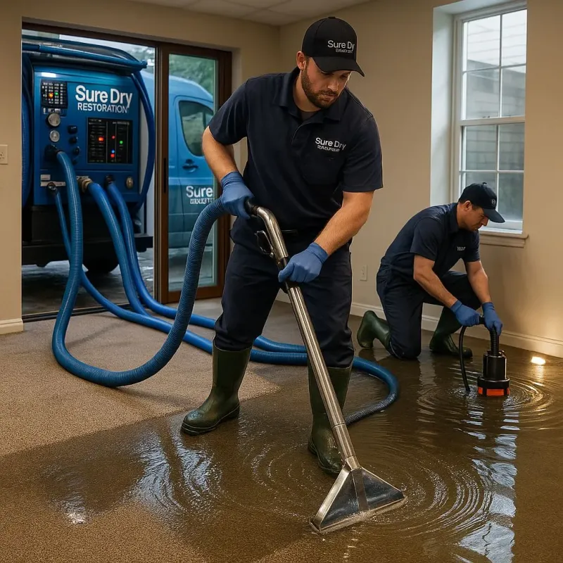 Water Extraction and Removal process in Moorcroft, WY